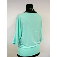 Bluzka Emma z dekoltem łódka i rękawem kimono